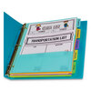 C-Line Products C-Line® 5-Tab Index Dividers with Multi-Pockets CLI 7650