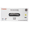 Canon Canon 2575B001 (117) Toner, 4,000 Page-Yield, Yellow CNM 2575B001