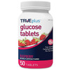 Nipro Diagnostics TRUEplus Glucose Tablets 50 count, Raspberry, BX/1, CS/600 CRD67P1H01RS50BX