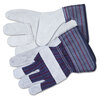 MCR Safety Memphis™ Mens Split Leather Palm Gloves CRW 12010L