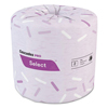 Cascades Pro PRO Select Standard Bath Tissue, 2-Ply, White, 4 1/4 x 4.1, 500/Roll, 48/Carton CSD B180