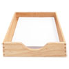Carver Carver™ Hardwood Stackable Desk Trays CVR 07211