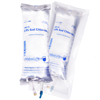 SimLabSolutions 50 mL 0.9% Sod Chlor-Ide Blue Capped Port Simulated Iv Bags For Simulation, 100/CS DIA IV058601-CSB