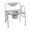 Drive Medical Bariatric Drop Arm Bedside Commode Chair DRV11135-1