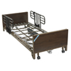 Drive Medical Delta Ultra Light Full Electric Low Hospital Bed with Half Rails 15235BV-HR