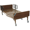 Drive Medical Full Electric Heavy Duty Bariatric Hospital Bed, with 1 Set of T Rails 15302BV-1HR