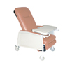 Drive Medical 3 Position Heavy Duty Bariatric Geri Chair Recliner, Rosewood D574EW-R