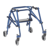 Drive Medical Nimbo 2G Lightweight Posterior Walker with Seat DRVKA2200S-2GKB