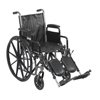 Drive Medical Silver Sport 2 Wheelchair DRVSSP216DDA-ELR