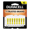Duracell Duracell® Hearing Aid Batteries DURDA10B16ZM10