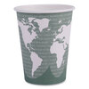 Eco-Products World Art Renewable Resource Compostable Hot Drink Cups ECOEPBHC12WA