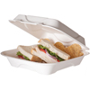 Eco-Products Bagasse Hinged Clamshell Containers ECOEPHC91