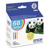 Epson Epson T068520 High-Yield Ink, 3/Pack, Cyan; Magenta; Yellow EPS T068520