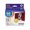 Epson Epson T098920 (99) Claria High-Yield Ink, 5/Pack, Assorted EPS T098920