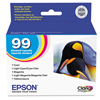 Epson Epson T099920 (99) Claria Ink, 450 Page-Yield, 5/Pack, Assorted EPS T099920