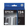 Epson Epson T124120 (124) Moderate Capacity Ink, Black EPS T124120