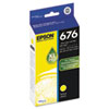 Epson Epson T676XL420, DURABrite Ultra Ink,Yellow EPS T676XL420