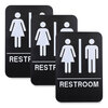 Excello Global Products Excello Global Products&reg; Indoor/Outdoor Restroom Sign with Braille Text EXOHD0275S