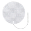 Fabrication Enterprises ValuTrode® x Electrodes - White Cloth, 2 Round, 40/Case FNT 13-1256-10
