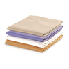 Fabrication Enterprises Massage Sheet Set - Includes: Fitted, Flat and Cradle Sheets - Cotton Poly - Java FNT15-3753CPJ