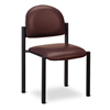 Fabrication Enterprises Clinton, Black Frame Chair, No Arms FNT15-4475