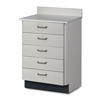 Fabrication Enterprises Clinton, Treatment Cabinet, 5 Drawers FNT15-4603