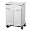 Fabrication Enterprises Clinton, Fashion Finish Mobile Treatment Cabinet, Molded Top, 5 Drawers FNT15-4620