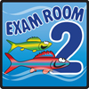 Fabrication Enterprises Clinton, Sign, Ocean Series, Exam Room 2 Sign FNT15-4652