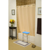 Fabrication Enterprises BenchMate Split Shower Curtain, Beige FNT43-2397