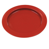 Fabrication Enterprises Inner Lip Plate, Plastic, Red 9