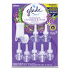 SC Johnson Professional Glade PlugIns Scented Oil Warmer and Refills, 1 Warmer/7 Refills GRR 22001105