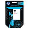 Hewlett Packard HP® C6578DN (HP 78) Ink, 450 Page-Yield, Tri-Color HEW C6578DN140
