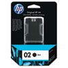 Hewlett Packard HP® C8721WN (HP 02) Ink, 660 Page-Yield, Black HEW C8721WN140