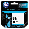 Hewlett Packard HP® C8767WN (HP 96) Ink, 860 Page-Yield, Black HEW C8767WN140