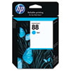 Hewlett Packard HP® C9386AN (HP 88) Ink, 860 Page-Yield, Cyan HEW C9386AN140