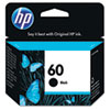 Hewlett Packard HP® CC640WN (HP 60) Ink, 200 Page-Yield, Black HEW CC640WN140