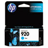 Hewlett Packard HP® CH634AN (HP 920) Ink, 300 Page-Yield, Cyan HEW CH634AN140