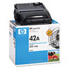 Hewlett Packard HP&reg; Q5942AG (HP 42A) Government Smart Toner, 10,000 Page-Yield, Black HEW Q5942AG
