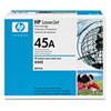 Hewlett Packard Hewlett Packard 45A, (Q5945AG) Black Original LaserJet Toner Cartridge for US Government HEW Q5945AG
