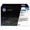 Hewlett Packard Hewlett Packard 643A, (Q5951AG) Cyan Original LaserJet Toner Cartridge for US Government HEW Q5951AG