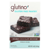 Glutino Brownie - Chocolate Truffle - Case of 6 - 16 oz. HGR 0780551