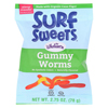 Surf Sweets Gummy Worms - Case of 12 - 2.75 oz. HGR0842930