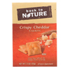 Back To Nature Crispy Cheddar - Case of 6 - 7.5 oz. HGR 01517093