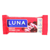 Clif Bar Luna Bar - Organic Chocolate Peppermint - Case of 15 - 1.69 oz. HGR 0180430