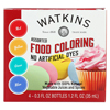J.R. Watkins Food Coloring - Assorted - Case of 6 - 4 Count HGR 01844208
