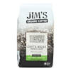 Jim's Organic Coffee Whole Bean - Costa Rican - Case of 6 - 12 oz.. HGR 0212357