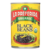 La Preferida Organic Black Beans - Case of 12 - 15 oz HGR 0218370