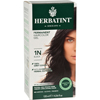 Herbatint Permanent Herbal Haircolour Gel 1N Black - 135 ml HGR0226589