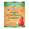 Organic Whole Peeled Tomatoes - Case of 12 - 28.2 oz..