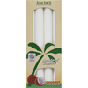 Aloha Bay Palm Tapers™ White - 4 Candles HGR 0249086